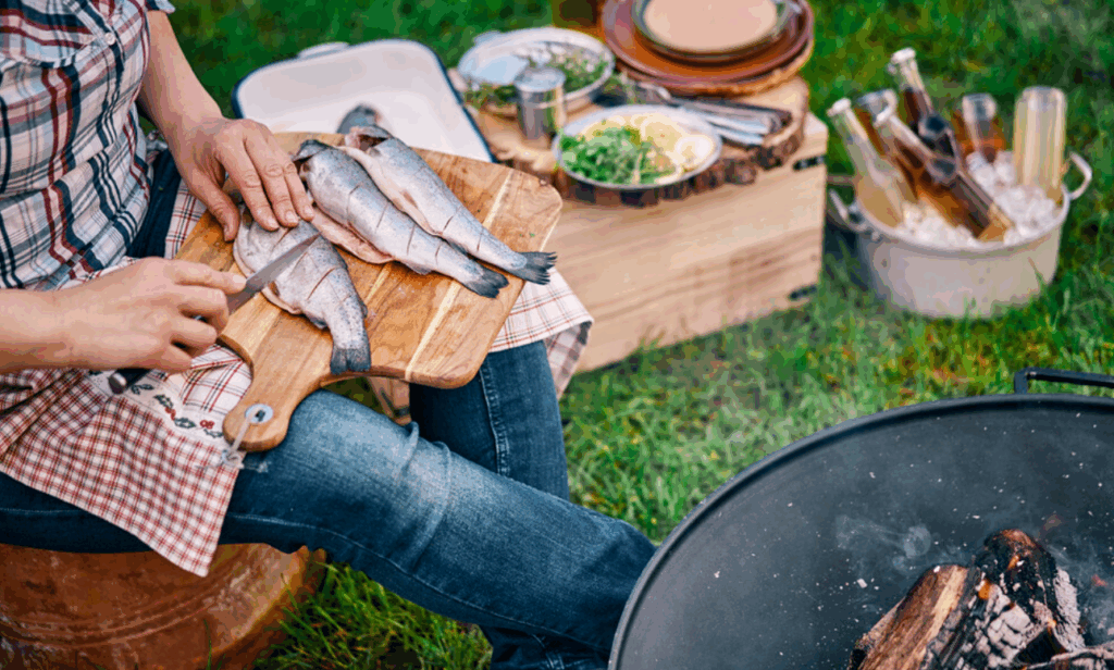 Self-sufficient by harvesting from nature