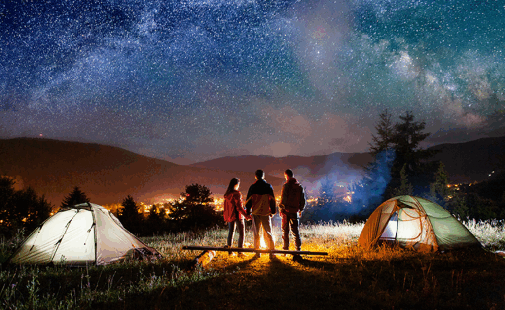 Camping with family is another happiness